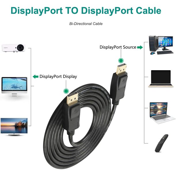 Adaptador Displayport Macho a HDMI Hembra UHD 4K 0.15 metros