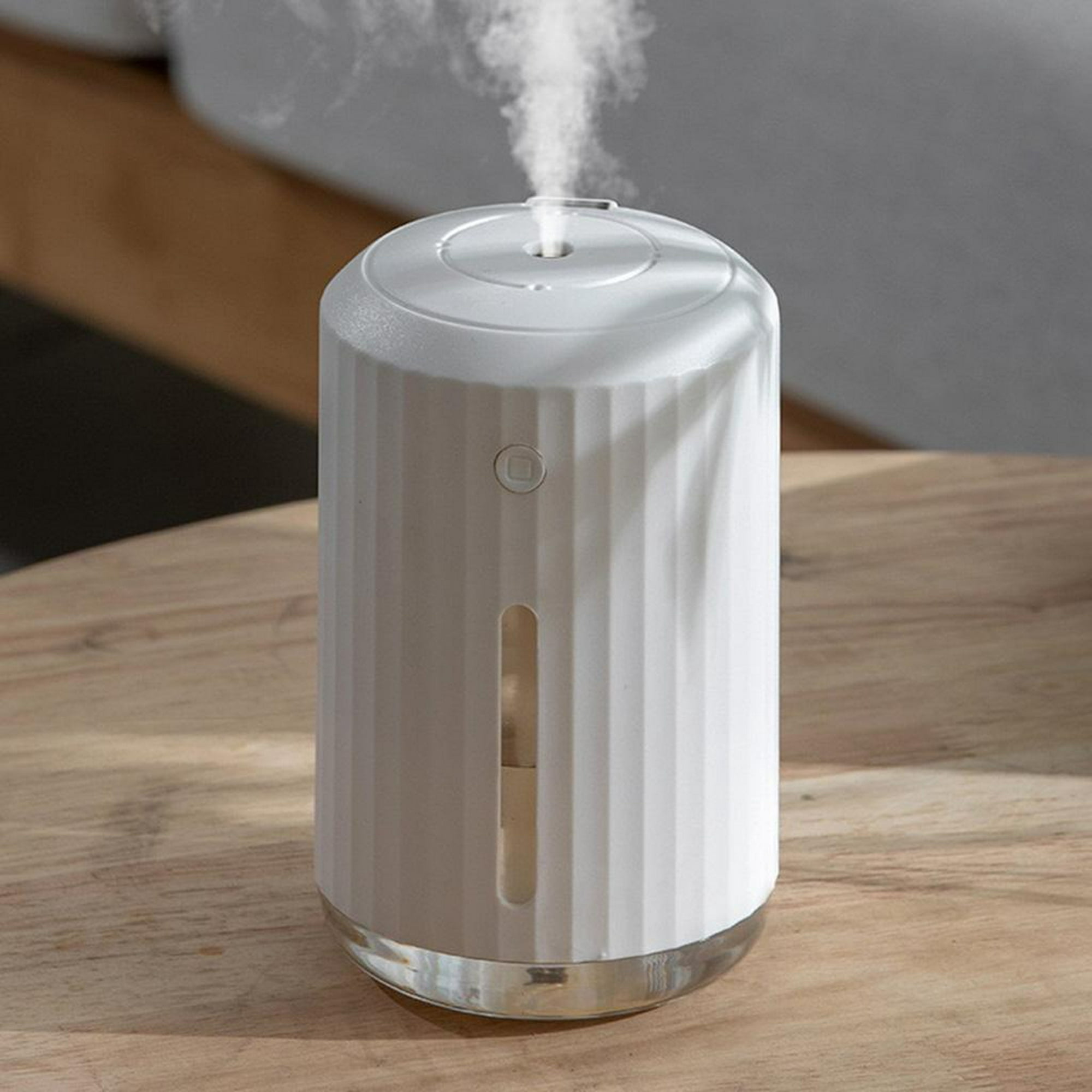 Difusor de aceite esencial , humidificador de aire silencioso, LED, niebla  white 