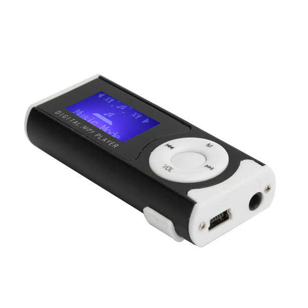 Reproductor MP3 con clip de 32 GB con Bluetooth 5.0, mini reproductor MP3  portátil con grabación de radio FM, reproductor MP3 de música para niños  con