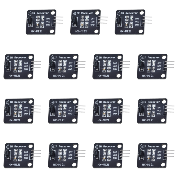 Likrtyny Módulo Sensor Receptor IR Digital 38 KHz para Bloque ...