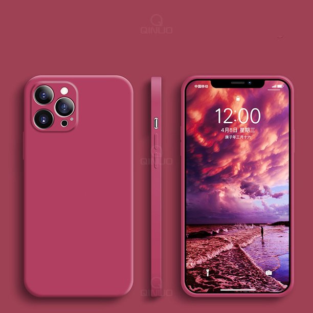 Funda De Silicona Líquida Original De Lujo Para iPhone 14 Plus 14 Pro Max A  Prueba De Golpes Gao Jiahui unisex