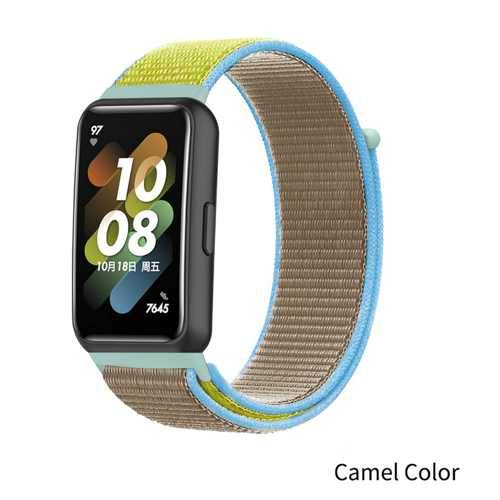 Comprar Correa trenzada para Huawei Band 8, cinturón ajustable, accesorios  para reloj inteligente, pulsera de nailon elástico para Huawei Band8