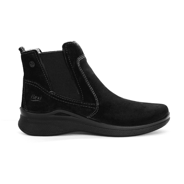 Botin flexi negro discount dama