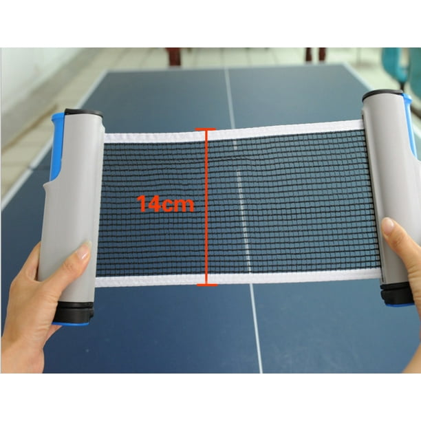 Redes portátiles de pingpong Longitud ajustable Mesa de tenis Red