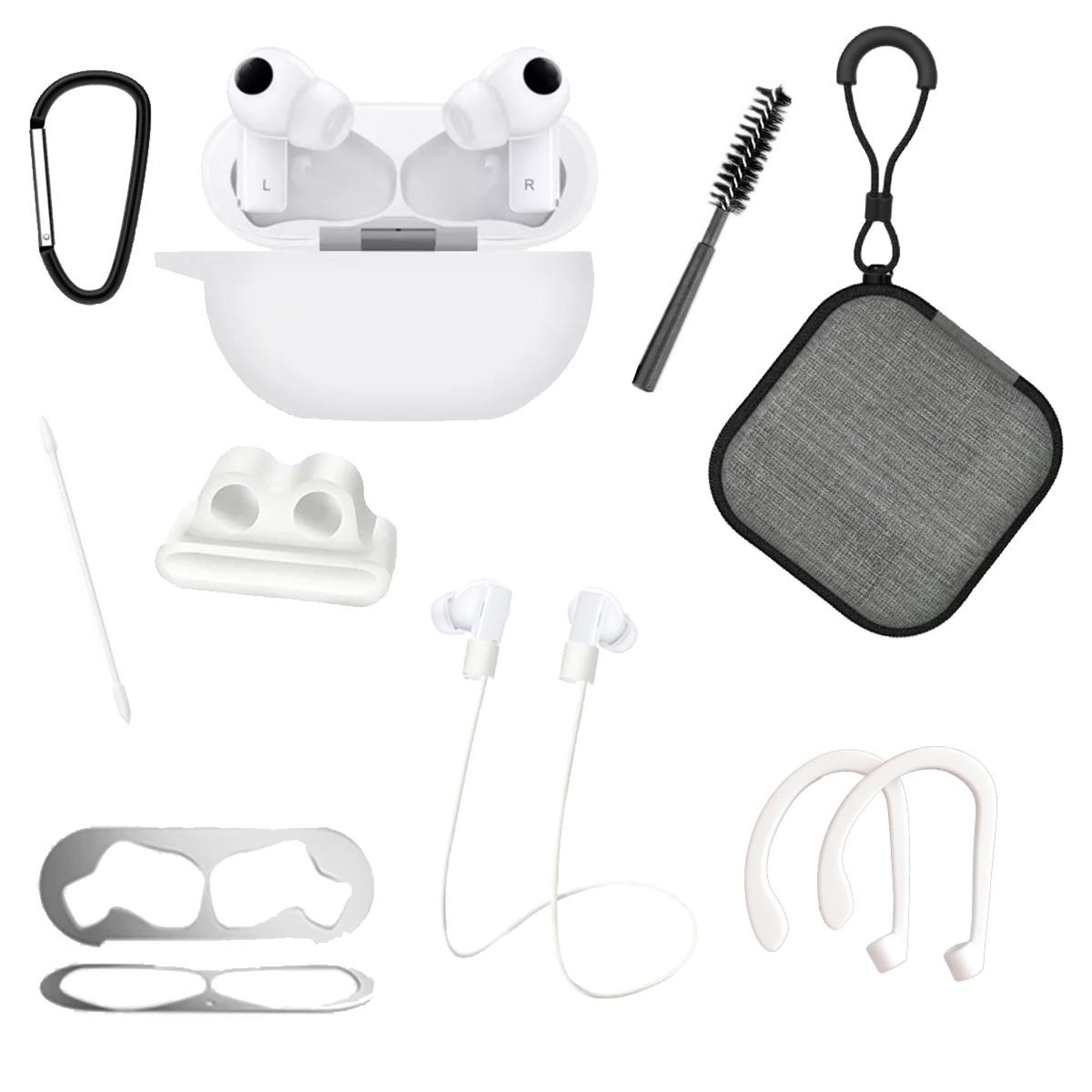 Funda Gadget Collection Mx para Airpods Pro + Kit de Accesorios