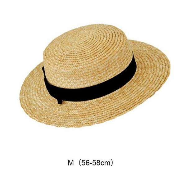 Gorros De Playa Para Hombre Y Mujer, Sombrero De Paja Con