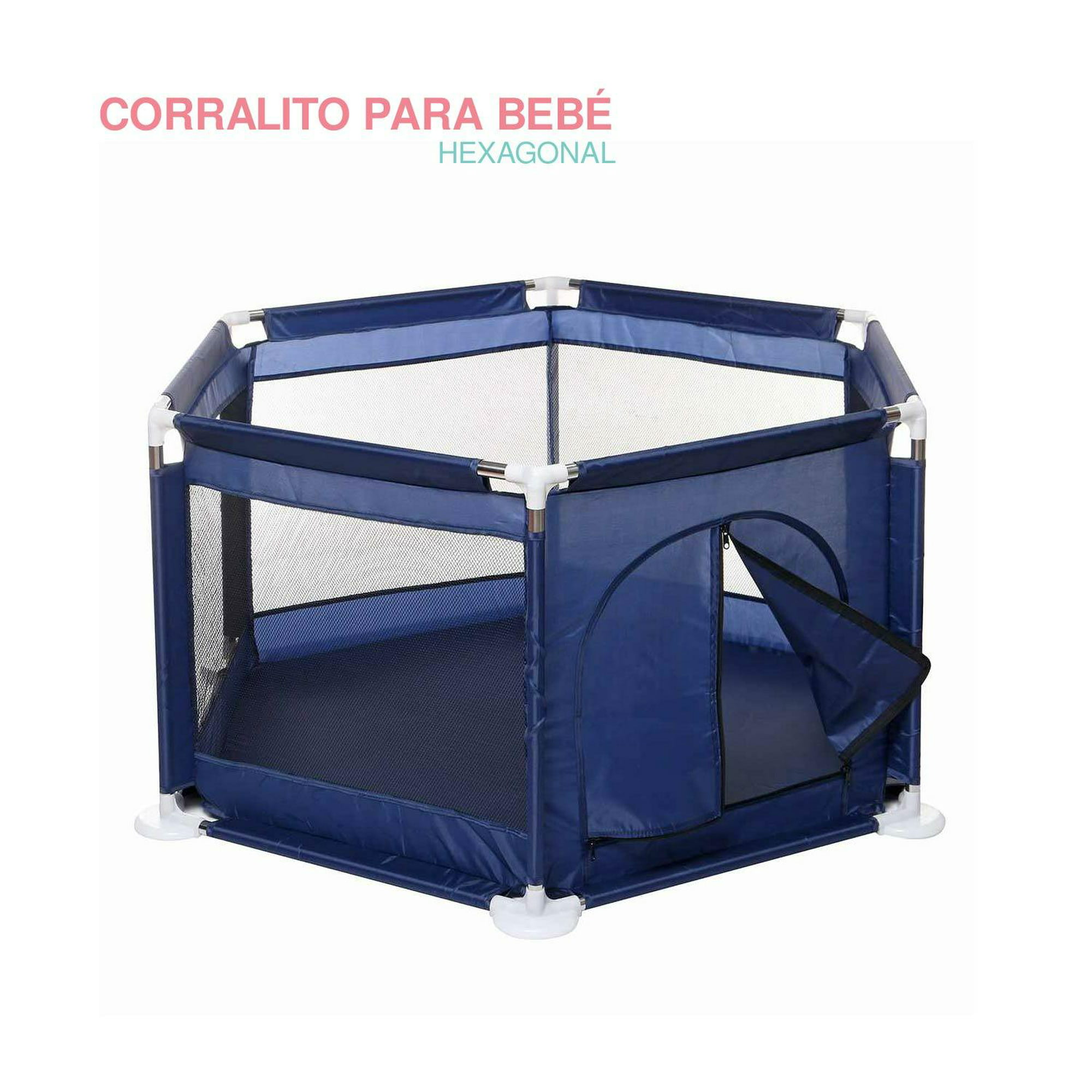 Corral Corralito Hexagonal para bebé Rojo Segos Corral hexagonal