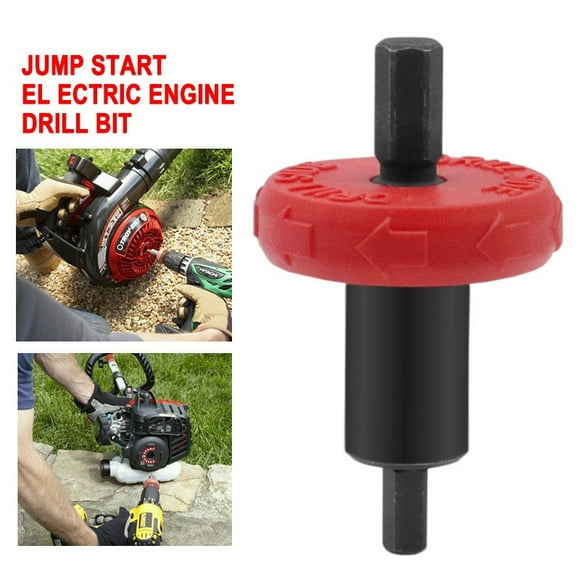 adaptador de broca de motor eléctrico jump start para botón de enchufe troybilt wmkox8yii hfsh7427