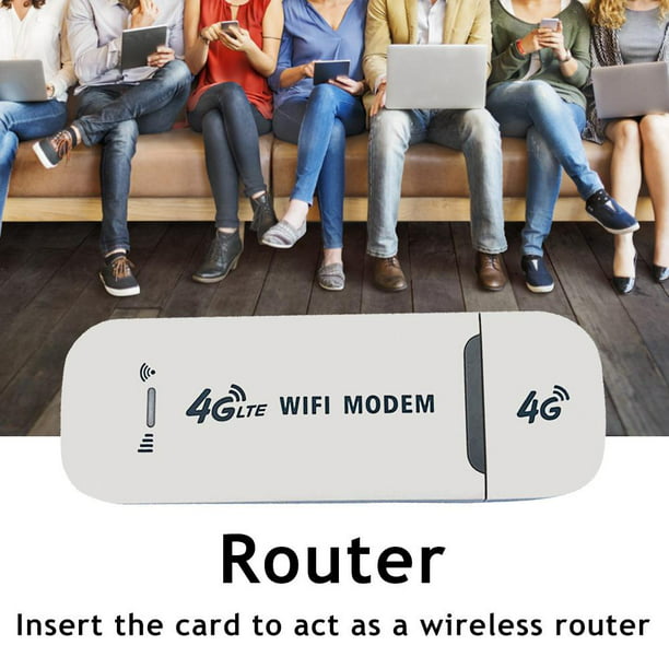 Router Wifi Portátil Inalámbrico Desbloqueado 4G LTE Módem de