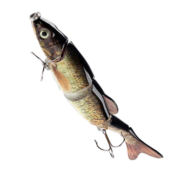 Pesca Multi-Section Crankbait Señuelo con anzuelo - 16.5cm/ D