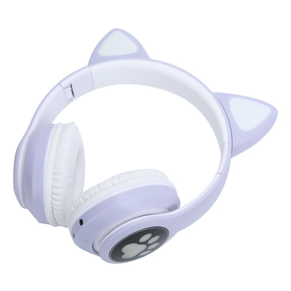 bluetooth headphones clear sound quality cat ear headsets watch video for listen to music anggrek