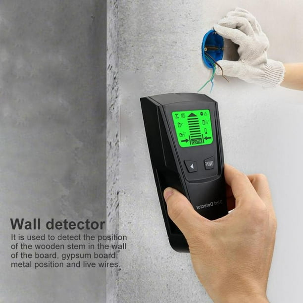 Detector de pared de ahorro de energía Buscador de madera Detector de  metales Pared para el hogar