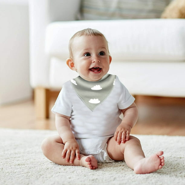Bebés impermeable bebé babero bebé bandana babeo babero