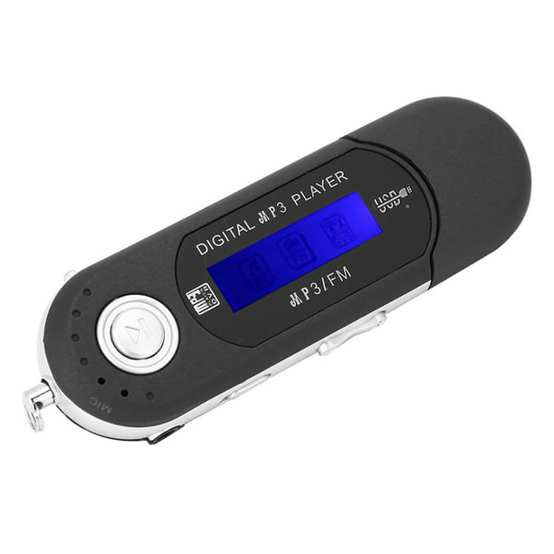 Reproductor de MP3 Bluetooth con 32 GB portátil de clip reproductor de  música compatible con radio FM, grabación de voz, libro electrónico
