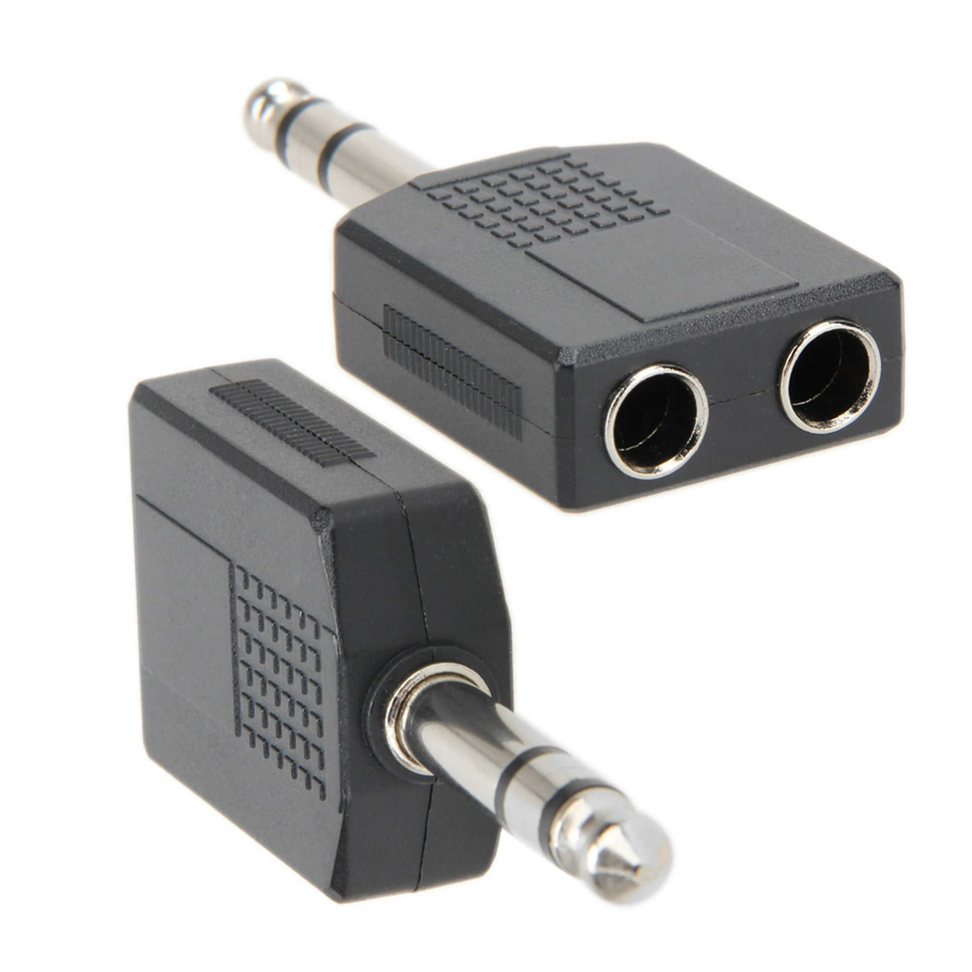 Conectores Adaptadores Mini Jack 3.5, Plus 1/4 Stereo Y Mono