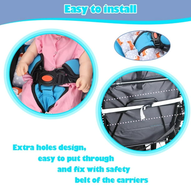 soporte para cabeza de niño para asiento de automóvil, solución de apoyo  segura y cómoda