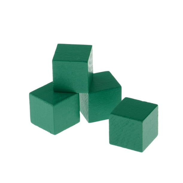 150 cubos en madera de 2 cm · Matemáticas Montessori