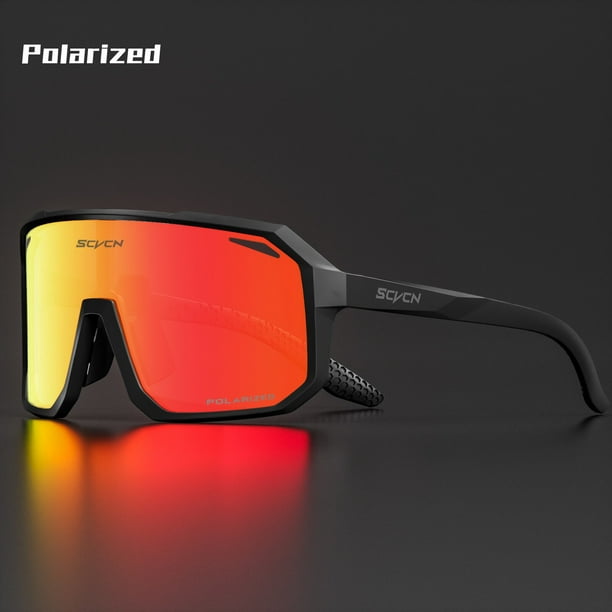 SCVCN gafas de sol polarizadas para hombre y mujer, lentes fotocromáticas deportivas  para bicicleta de montaña, UV400 qiuyongming unisex