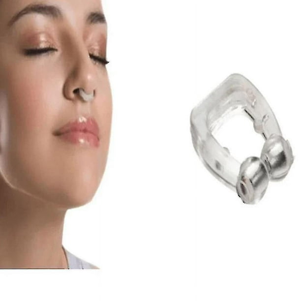 Paquete de 10 dilatadores nasales magnéticos antironquidos, juego de pinzas  para la nariz para dejar de roncar YONGSHENG 8390615638579