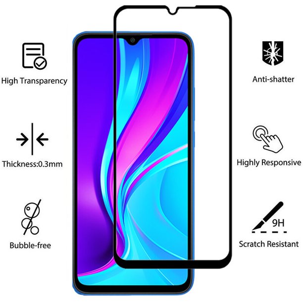 movil redmi 9C NFC con pantalla protectora y funda de segunda mano