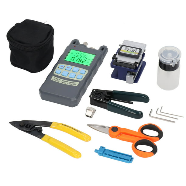 Kit de 13 herramientas para fibra óptica