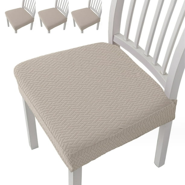 Fundas de asiento impermeables para sillas, fundas de asiento para sillas  de comedor, fundas para sillas de cocina