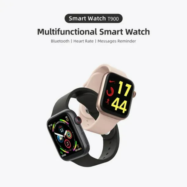 Fralugio Smartwatch Reloj Inteligente T900 Rosa Fralugio Lujo | Walmart en línea