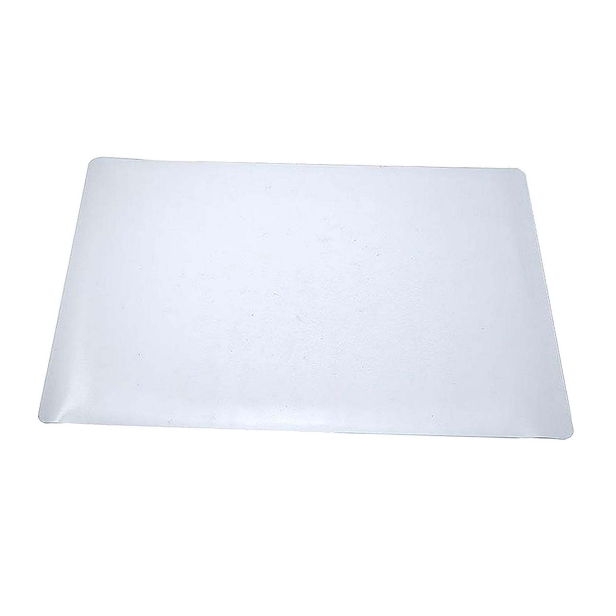  Alfombra de PVC transparente para el suelo, protector de  alfombra transparente para el escritorio del comedor, alfombrilla para  silla, 0.039 in de grosor, impermeable, antideslizante, alfombra de piso  (color transparente, tamaño