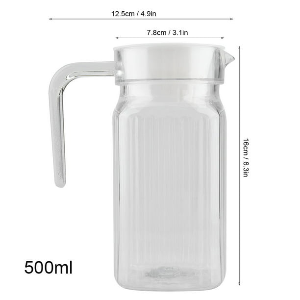 Botella vidrio cristal 500ml con logo imagen bar restaurant decoración