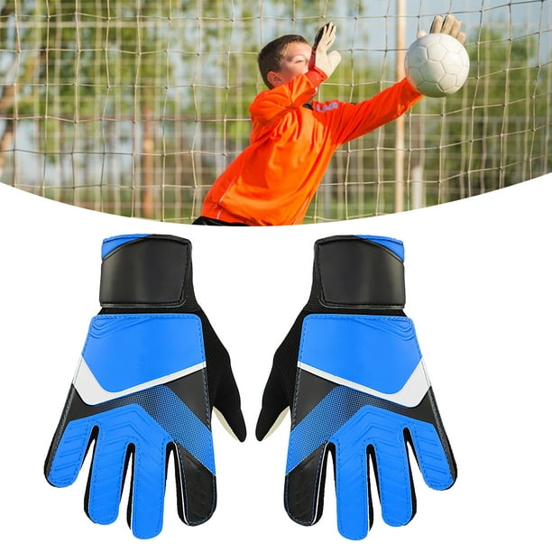  Guantes de portero de fútbol para niños, kit de portero de fútbol  para niños, talla 5/6/7 (talla 5, azul) : Ropa, Zapatos y Joyería
