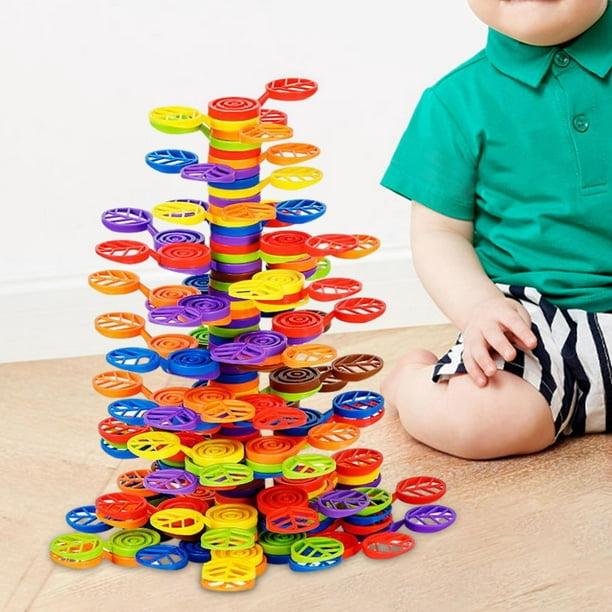 Juguetes para niños pequeños de 2, 3, 4 y 5 años, juguetes educativos  Montessori para niños de 2, 3 a 6 años, juguetes apilables de bloques de