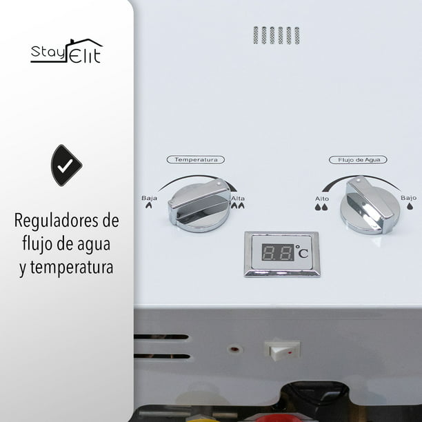 Calentador de Agua 16 Litros - 3 regaderas