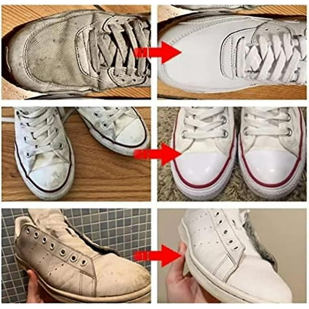 3 uds limpiador blanqueador de zapatos, Gel limpiador blanqueador de zapatos,  quitamanchas de zapatos, limpiador de zapatos blancos, limpiador de  zapatillas