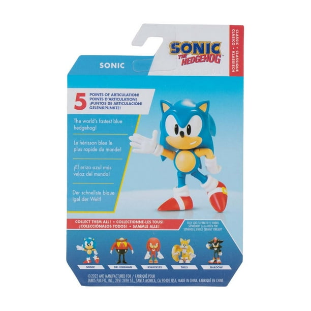 Sonic the Hedgehog Figuras de acción de 2 1/2 pulgadas Wave 9