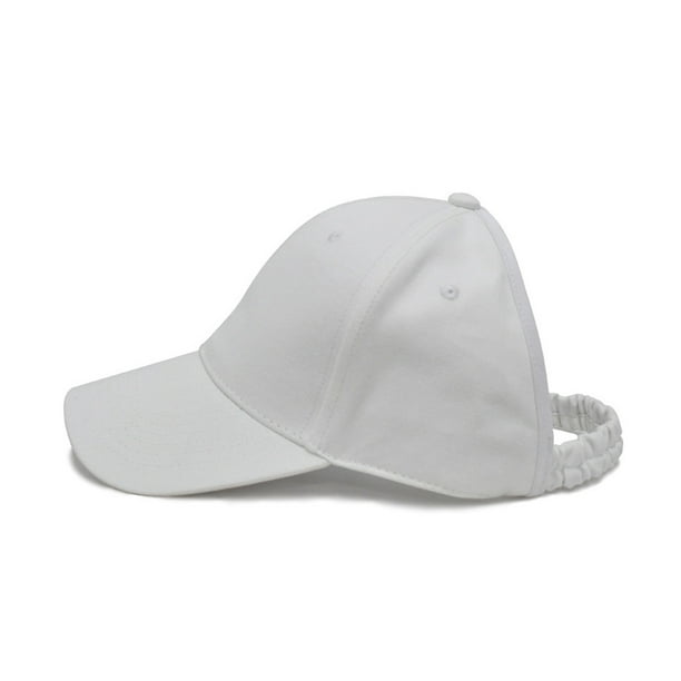  Gorra de algodón ligero de 6 paneles/Blanco, Blanco : Ropa,  Zapatos y Joyería