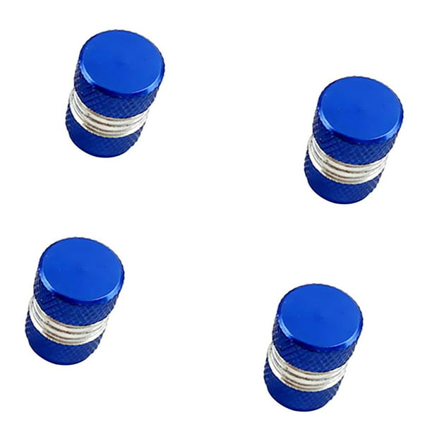 8 Piezas Tapones de Válvulas Neumático Cubierta Proteger de Polvo para +  Azul kusrkot Cubiertas de la válvula de la válvula de la cubierta del  casquillo de la válvula del coche