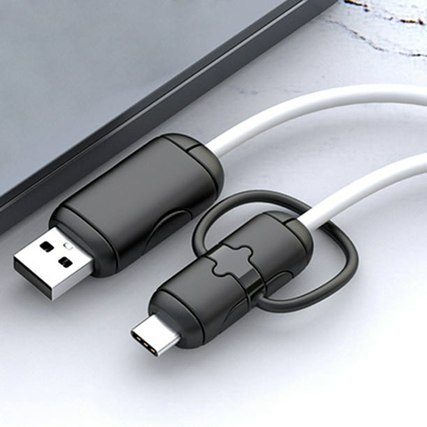 Protector de cable de silicona Línea de mordedura de cable Protector de  cargador USB Protección de enrollador de cable FLhrweasw Nuevo