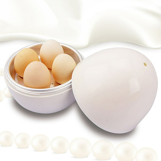 Hervidor de Huevos para Microondas Cocedor de Huevos Vaporizador de Huevos  para Huevos Duros O Soledad Cocina de huevos para microondas