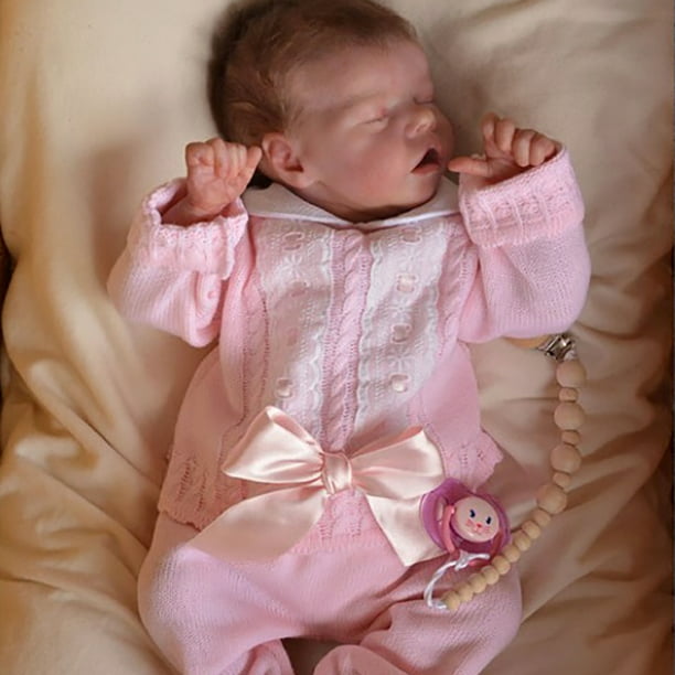 Muñecas Reborn de 17 pulgadas Realistas recién nacidos, silicona de cuerpo entero Muyoka Hogar | Walmart en línea