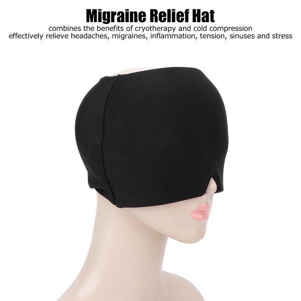  Gorro para aliviar la migraña, gorro para aliviar el