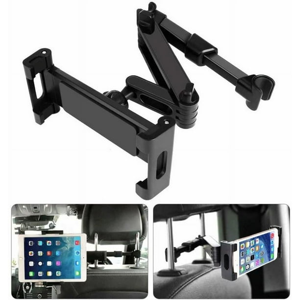 XWXELEC Soporte para tablet para coche con ventosa compatible con iPad Pro  Air Mini, Galaxy Tabs, otros teléfonos celulares y tabletas de 4.7 a 12.9