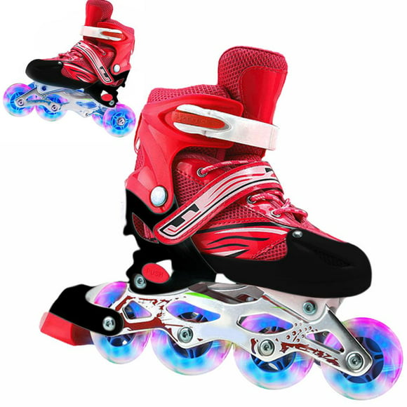 patines de ruedas patines de ruedas ajustables de 4 tamaños para niños y adultos 2 en 1 inevent od01470103