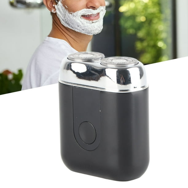 Mini Afeitadora Eléctrica Recargable para Hombres Maquina Recortadora de  Barba