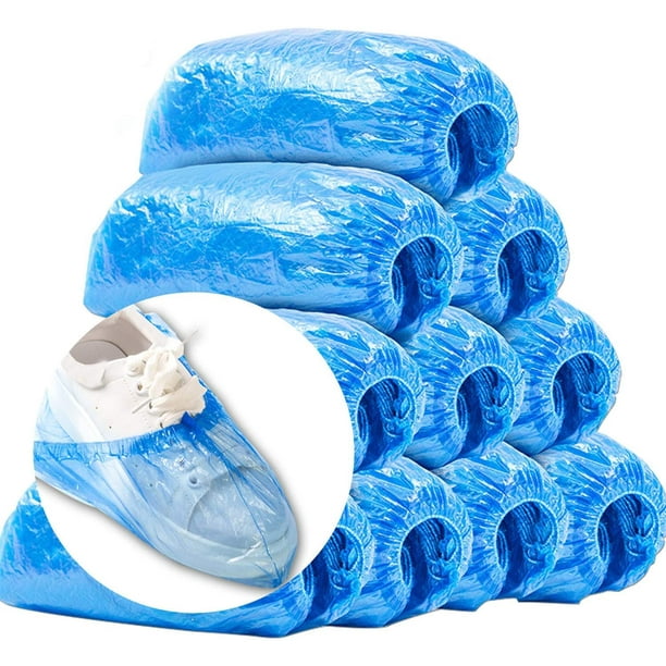 Cubiertas de zapatos desechables impermeables de plástico