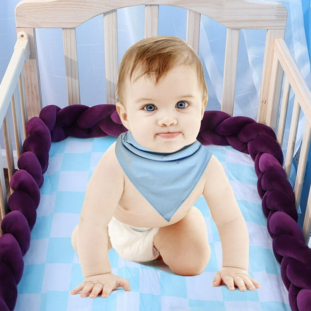 Best Deal for Protectores de cuna, parachoques trenzado para bebé