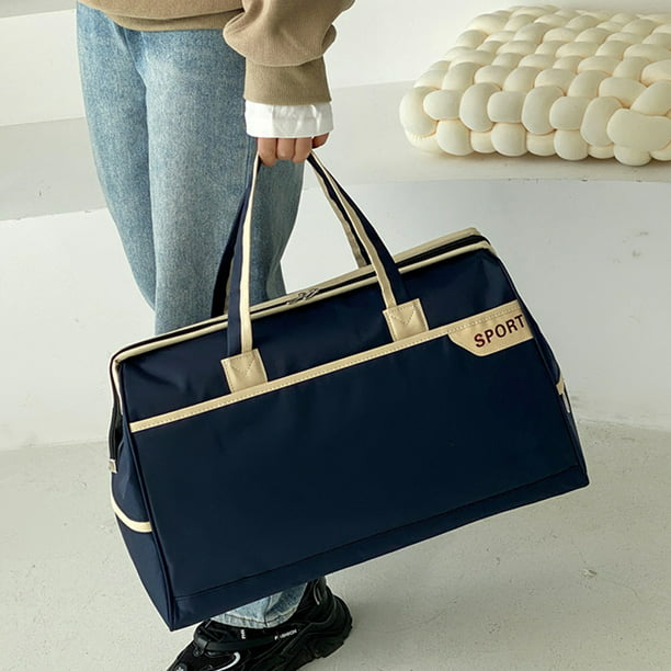 Bolsas de fin de semana para mujer, bolsa de viaje para artículos  personales con compartimento para zapatos, bolsa de viaje con bolsillo para  ropa