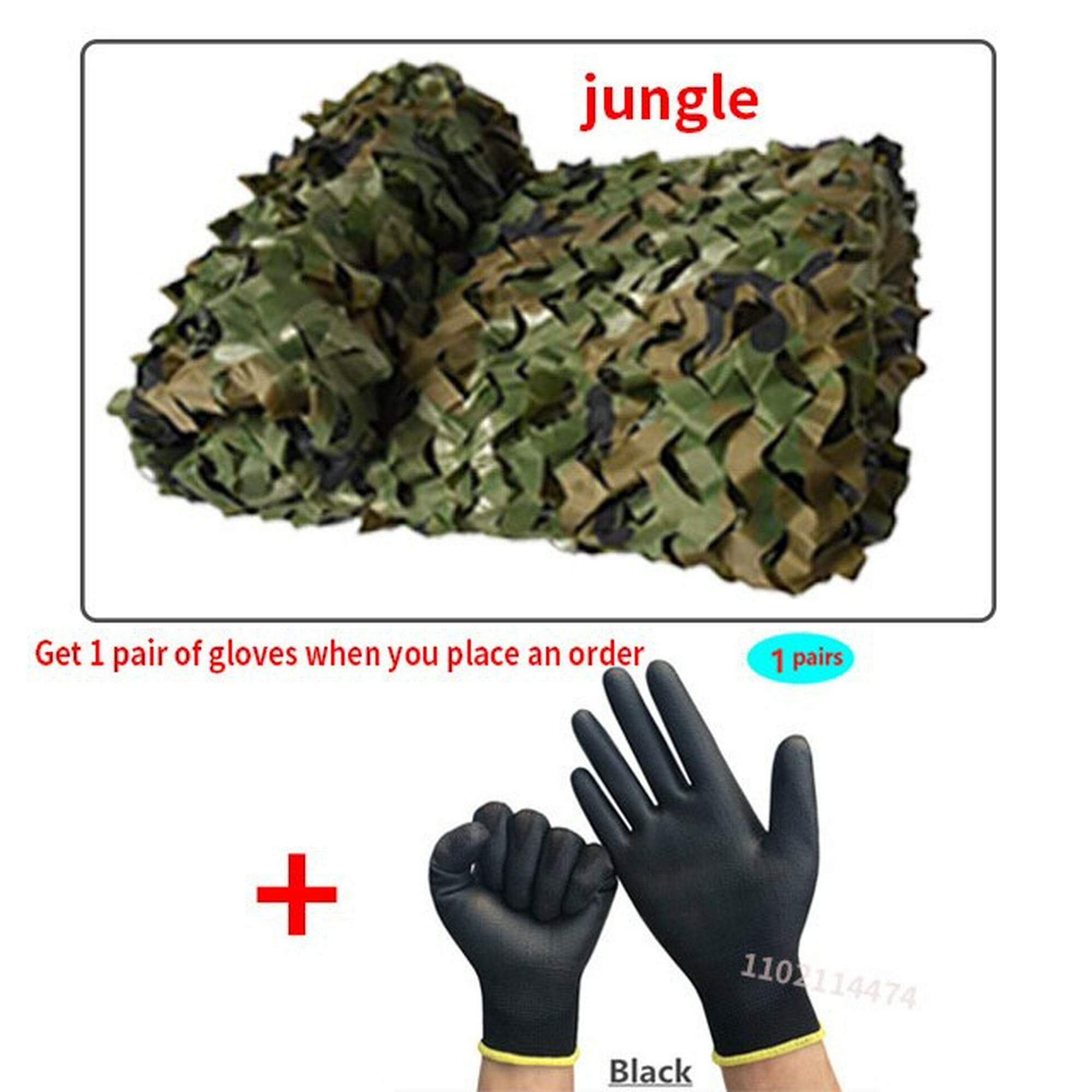 Comprar Red de camuflaje militar para jardín, uniforme militar
