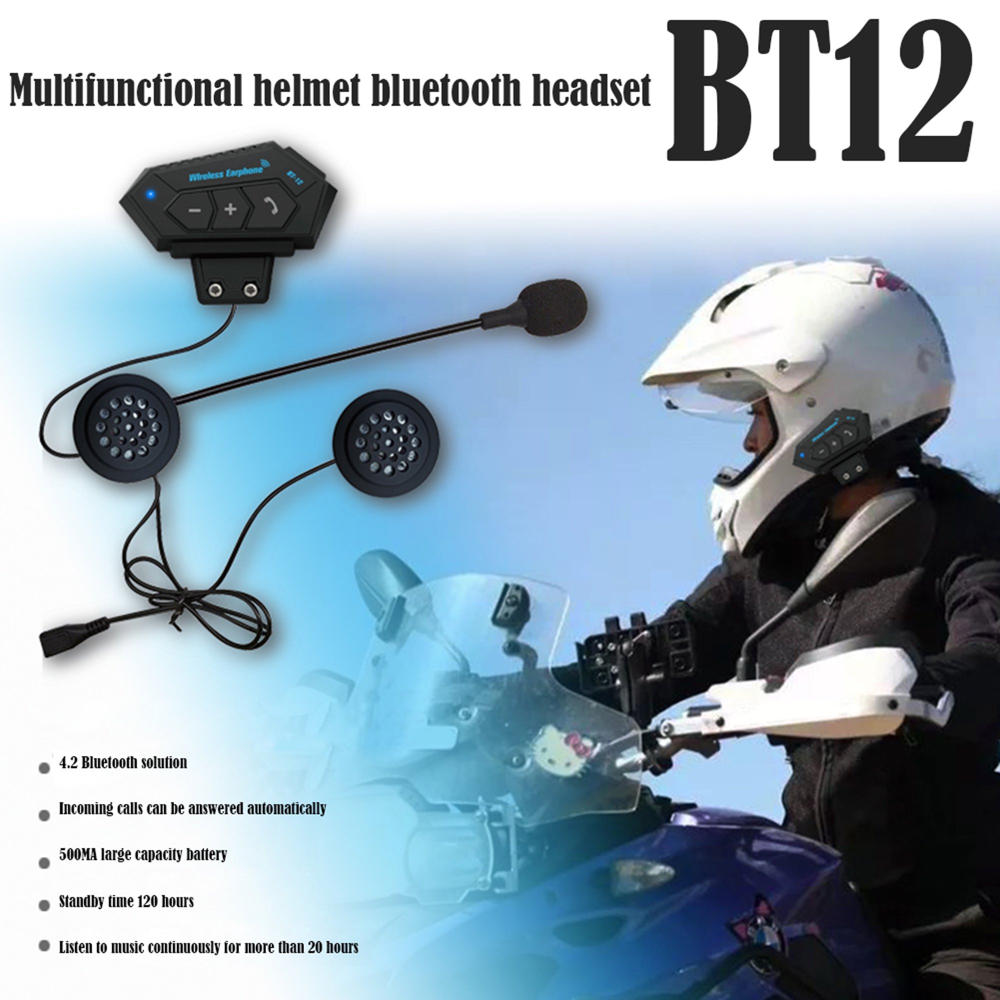 Cascos Bluetooth para la moto: normativa, opiniones -canalMOTOR