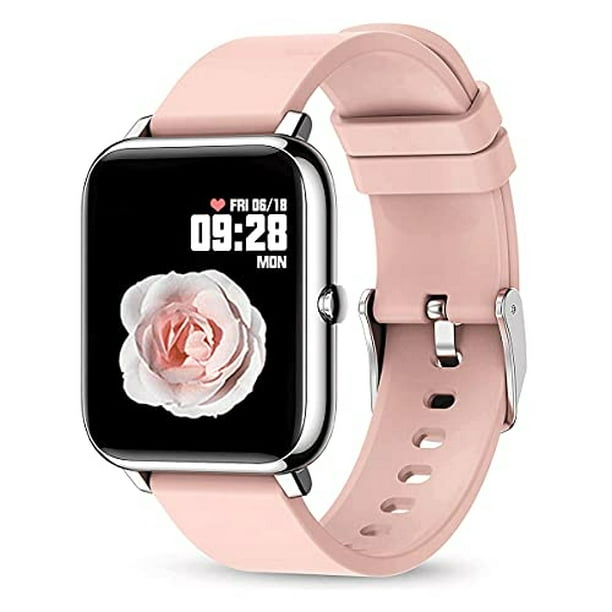 Relojes inteligentes para mujer, reloj inteligente 2022 para teléfonos  Android y iPhone con banda de acero inoxidable, rastreador de fitness
