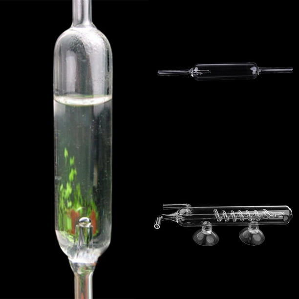 Difusores de Co2 para acuario, atomizador de burbujas de CO2, copa de  vidrio, Reactor de dióxido de carbono, discos de cerámica - AliExpress
